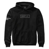 Hustle Box Logo Hoodie Sweatshirt